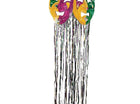 Mardi Gras Mask with Fringe Curtain - SKU:3L-31/283 - UPC:887600948082 - Party Expo