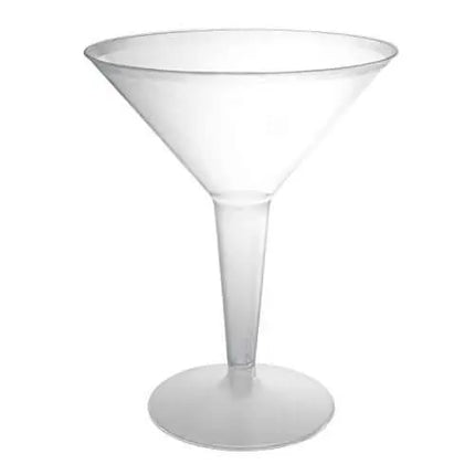 Martini Glass Clear - 2 piece - Party Expo
