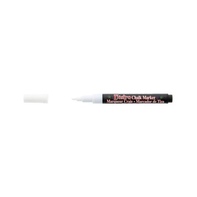 Marvy Bistro Fine Tip Chalk Marker - White - SKU:482S0 - UPC:028617482002 - Party Expo