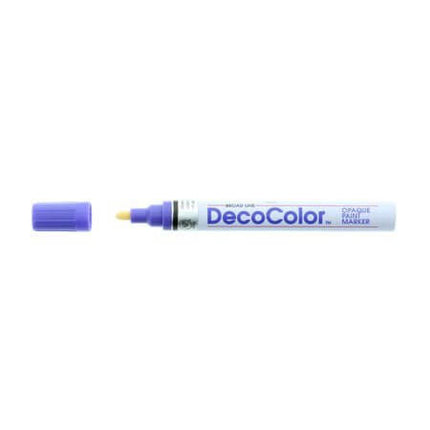 Marvy Decocolor Marker Broad Line - Violet - SKU: - UPC:028617030814 - Party Expo