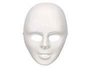Mask Diy White Economy - SKU:50771 - UPC:721773507717 - Party Expo