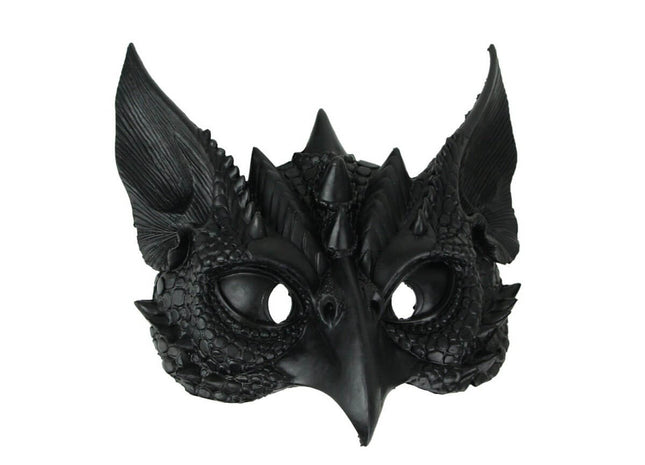 Mask Dragon/Bird Mask - SKU:PU6045BK - UPC:831687035210 - Party Expo