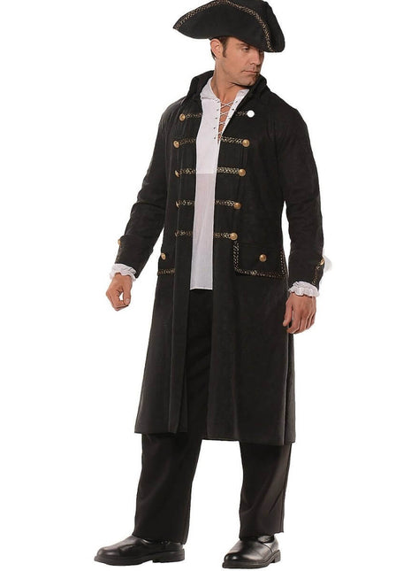 Men's Pirate Coat Set (One Size Fits Most) - SKU:28667STD - UPC:843248117839 - Party Expo