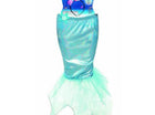 Mermaid Fantasy Halloween Dress-up Costume Kit for a Child - Blue - SKU:84971 - UPC:721773849718 - Party Expo