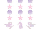 Mermaid Shine Hanging Cutouts - SKU:336712 - UPC:039938567965 - Party Expo