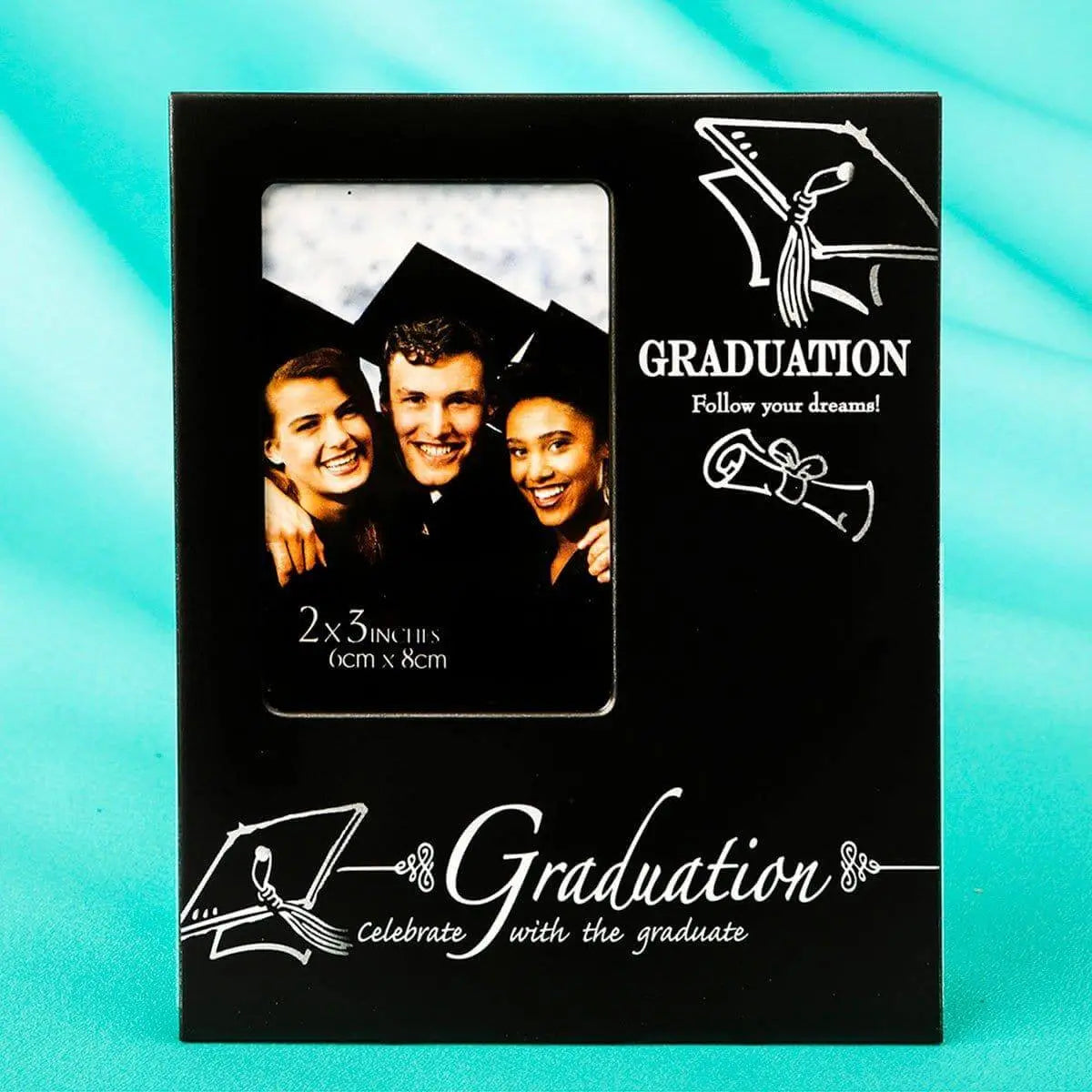 Graduation Silver Frame Metal Graduation Frame 2x3