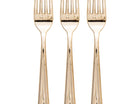 Metallic Gold Forks 24ct - SKU:322513 - UPC:039938393335 - Party Expo
