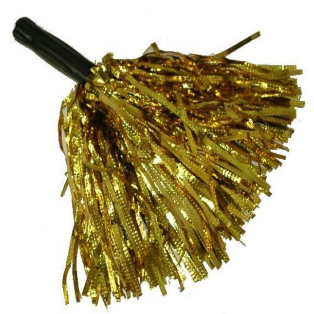 Metallic Gold Pom Pom (1ct) - SKU:3/256 - UPC:780984615567 - Party Expo