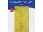 Metallic Square Curtain - Gold - SKU:53946-GD - UPC:034689216056 - Party Expo