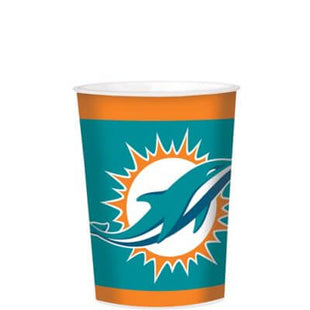 Miami Dolphins - Favor Cup - SKU:4213561 - UPC:013051607531 - Party Expo
