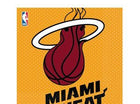 Miami Heat - Paper Luncheon Napkins (16ct) - SKU:513626 - UPC:013051261580 - Party Expo