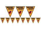 Miami Heat - Pennant Banner - SKU:123626 - UPC:013051357092 - Party Expo