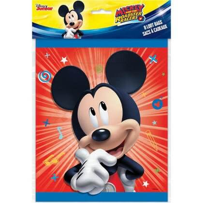 Mickey Mouse and the Roadster Racers - Loot Bags - SKU:59853 - UPC:011179598533 - Party Expo