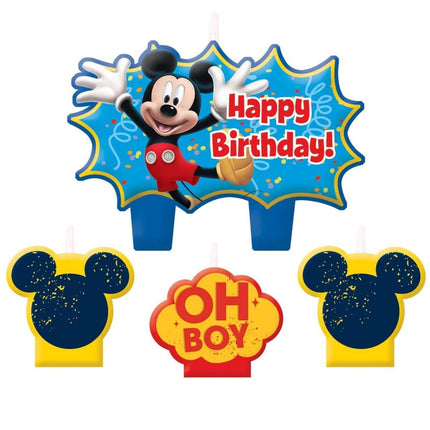 Mickey Mouse - Birthday Candle Set - SKU:170298 - UPC:013051347826 - Party Expo