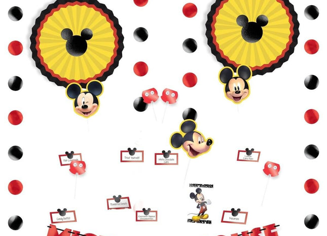 Mickey Mouse Buffet Decorating Kit - SKU:412480 - UPC:192937105658 - Party Expo