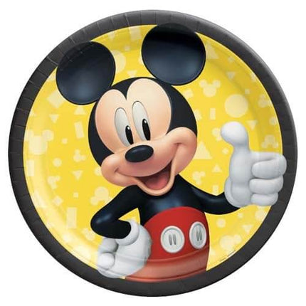 Mickey Mouse Forever - 9" Paper Plates (8ct) - SKU:552480 - UPC:192937105047 - Party Expo
