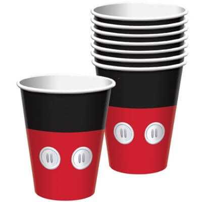 Mickey Mouse Forever - 9oz Paper Cups (8ct) - SKU:582480 - UPC:192937105085 - Party Expo