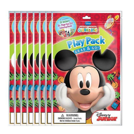 Mickey Mouse - Play Packs Educational Fun Artistic Party Favors - SKU:1051224 - UPC:600639871080 - Party Expo