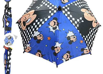 Mickey Mouse - Umbrella with Clamshell Handle - SKU:MKM1553STK - UPC:081715953744 - Party Expo