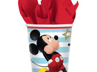 Mickey On The Go - 9oz Paper Cups (8ct) - SKU:581789 - UPC:013051737573 - Party Expo