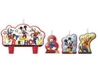 Mickey On The Go - Birthday Candle Set - SKU:171789 - UPC:013051762872 - Party Expo