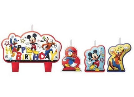 Mickey On The Go - Birthday Candle Set - SKU:171789 - UPC:013051762872 - Party Expo