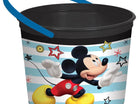 Mickey On The Go - Favor Container (1ct) - SKU:261789 - UPC:013051762957 - Party Expo