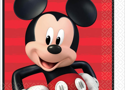 Mickey On The Go - Lunch Napkins (16ct) - SKU:511789 - UPC:013051737566 - Party Expo