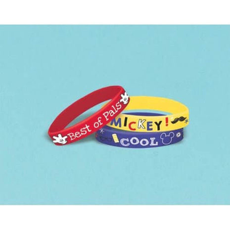 Mickey On The Go - Rubber Bracelet - SKU:399087 - UPC:013051776916 - Party Expo