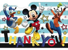 Mickey On The Go - Thank You Note Set with Envelopes - SKU:481789 - UPC:013051762865 - Party Expo