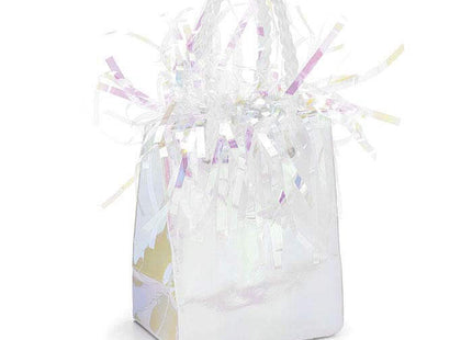 Mini Gift Bag Balloon Weight - Iridescent - SKU:4986 - UPC:011179049868 - Party Expo