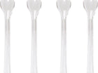 Mini Spoons Clear - SKU:011432CL - UPC:039938101749 - Party Expo