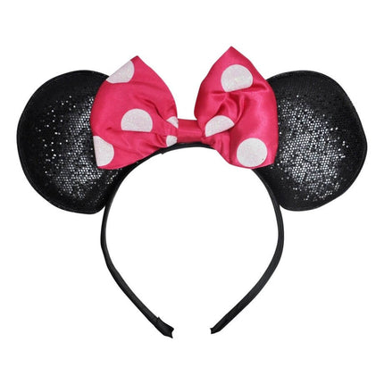 Minnie Mouse - Bowtique Ear Shaped Headband - SKU:MBEH - UPC:678634479976 - Party Expo