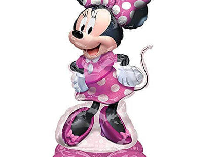 Minnie Mouse Forever - 52" Standing Airloonz Balloon (Air-Filled) - SKU:108871 - UPC:026635433723 - Party Expo