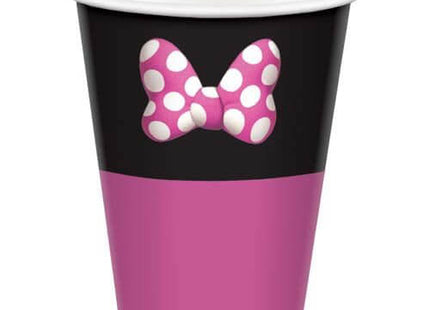 Minnie Mouse Forever - 9oz Paper Cups (8ct) - SKU:582492 - UPC:192937106341 - Party Expo