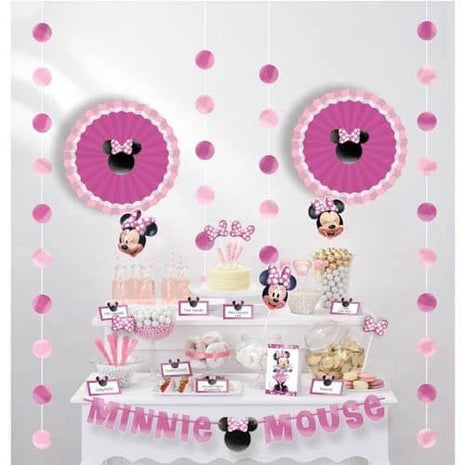 Minnie Mouse Forever - Buffet Table Decorating Kit - SKU:412492 - UPC:192937107331 - Party Expo