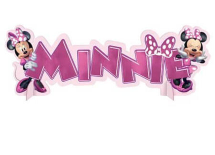 Minnie Mouse Forever - Table Decoration - SKU:243533 - UPC:192937107287 - Party Expo