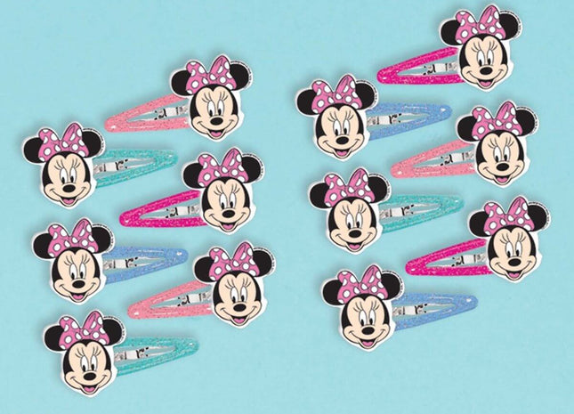 Minnie Mouse Happy Helpers - Hair Clips - SKU:398995 - UPC:013051775988 - Party Expo
