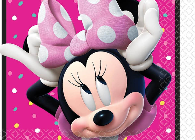Minnie Mouse Happy Helpers - Lunch Napkins (16ct) - SKU:511868 - UPC:013051762575 - Party Expo