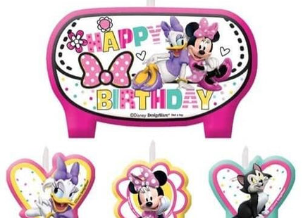 Minnie Mouse Happy Helpers - Mini Candle Set (4pcs) - SKU:171868 - UPC:013051762650 - Party Expo