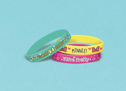 Minnie Mouse Happy Helpers - Rubber Bracelets - SKU:398997 - UPC:013051776008 - Party Expo