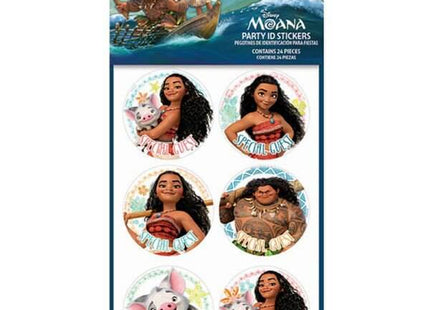 Moana - Stickers - SKU:151832 - UPC:013051790455 - Party Expo