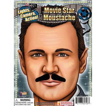 Movie Star Moustache - SKU:65746 - UPC:721773657467 - Party Expo