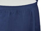 Navy Plastic Table Skirt - SKU:10036 - UPC:073525025971 - Party Expo