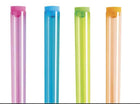 Neon Plastic Test Tube Shot Glasses. with Caps - 12 count - SKU:63321 - UPC:011179633210 - Party Expo
