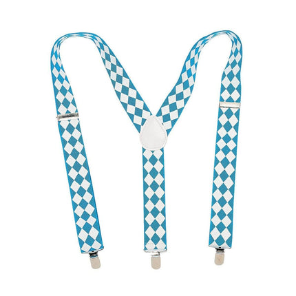 Octoberfest Suspenders - SKU:3L-14/1766 - UPC:886102277447 - Party Expo