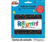 Officially Retired - Advice Cards - SKU:210380 - UPC:013051595906 - Party Expo