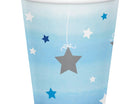 One Little Star Boy - 9oz Twinkle Twinkle Little Star Paper Cups (8ct) - SKU:322234 - UPC:039938389598 - Party Expo