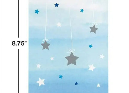 One Little Star Boy - Paper Treat Bags - SKU:322238 - UPC:039938389635 - Party Expo