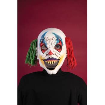 Open Mouth Evil Clown Mask - SKU:79206 - UPC:721773792069 - Party Expo
